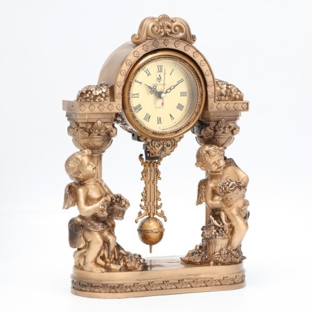Table "Angels" hours, pendulum, discrete move, 1 aa, 25 x 33 cm, dial d-8 cm-1