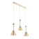 Economics light Federica 3x40W E27 gold 59x13x65 (32) cm