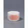 Protective plate d/legs on a CL base in the winding beige/transparent pak from