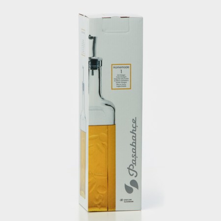 Glass bottle for liquid spices, 1 l, gift packaging-4