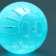 A ball for rodents 12 cm, blue