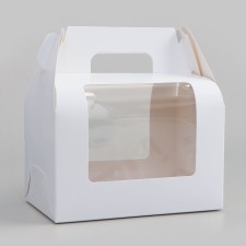 Box for roll, white 16.5 x 11 x 10 cm