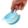 Baby plate on a suction cup with a spoon, mix