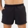 Male sports shorts, black color, size 48 (m)