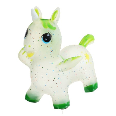 Zabiaka "Unicorn", 70x50x42 cm, green color