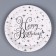 Paper plate "Happy Birthday", stars, in a set of 6 pcs.
