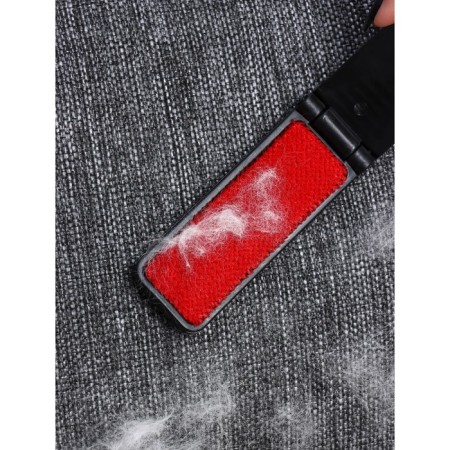 Folding clothing brush, 0.6 × 3.5 × 9.5 cm, black color-7