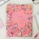 The holographic cover for the “Unicorns” notebook, 34.7 x 21.1 cm