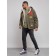 Winter male jacket, size 56, khaki color