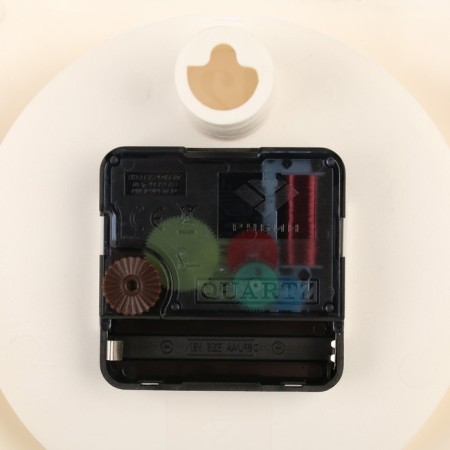 Wall -wall clocks for the kitchen "Cup", silent, 28 x 17 cm, white, aa-2