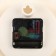 Wall -wall clocks for the kitchen "Cup", silent, 28 x 17 cm, white, aa