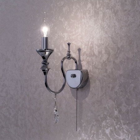 Bra "Idalgo", 1x60W E14, chrome 23x20x12.5 cm-2