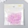 Busins ​​Plastic "Crystal multicore. Glycinia" Transparent set of 20 g 1x1x1 cm