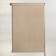Rolled curtain "Dolce Vita", 160 x 160 cm, beige color