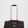Small 24 suitcase "on lightning, code castle, with extension, brown color