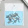 Decor for creativity Metal "Violin and bow" silver 2.3x1.3 cm