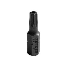 Magnetic bits Berger BG2393, Torx with a hole T27HX25 mm, 2 pcs., S2