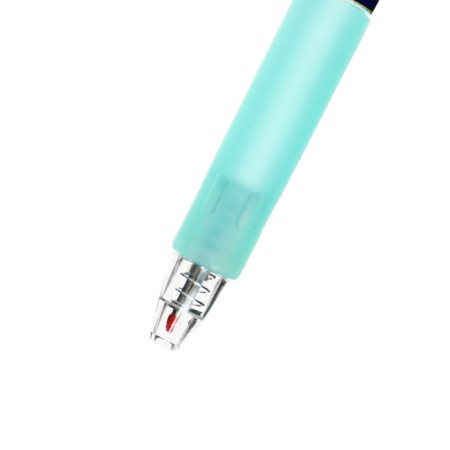 Automatic blue handle, with a rubber holder "Cosmonaut", mix-2