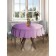 The tablecloth “Violet gradient”, round, Saten, d = 150 cm