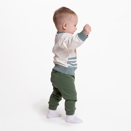 Svitshot Children's, Milk/Green color, height 98 cm-2