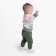 Svitshot Children's, Milk/Green color, height 98 cm
