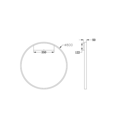 Bra Maytoni Mod058WL-L50W4K, 1XLED, 51W, 80x80x80 cm, 2400lm, white color-8