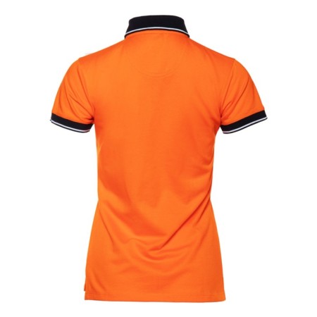 Female shirt, size 42, orange/black color-1