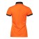 Female shirt, size 42, orange/black color