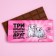 Confectionery tile "Three rats", 100 g.