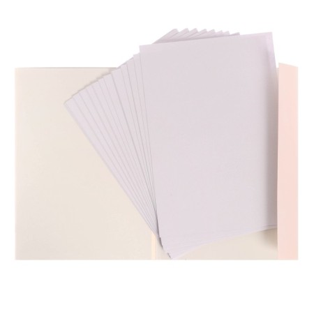 A4 watercolor folder, 20 sheets "Flowers", block 180 g/m-4