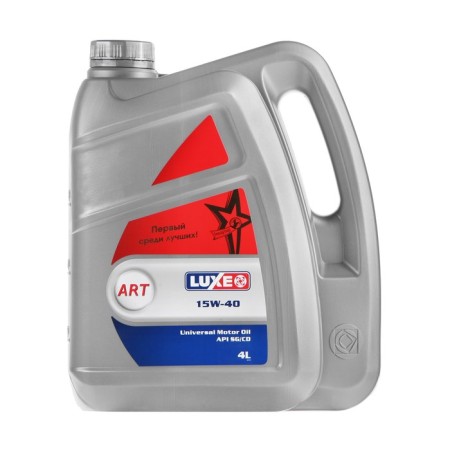 Motor oil Lux Standard, Mineral, 15W-40 SAE SG/CD, 4 liters