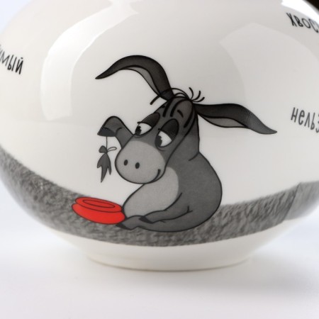 Sugar "Vinnie Puh", 490 ml, porcelain-7