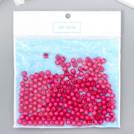 Beads for creativity plastic "Pink for Barbie" Set 200 pcs d = 0.6 cm mix-2
