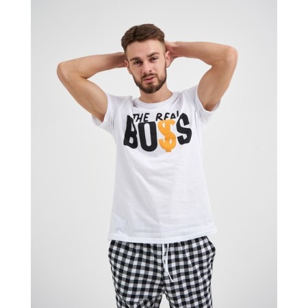 Pajama men's (T -shirt and trousers) KAFTAN "BOSS" R.56-1