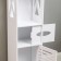 Foam for the bathroom, floor, 20 x 18 x 80 cm, plastic