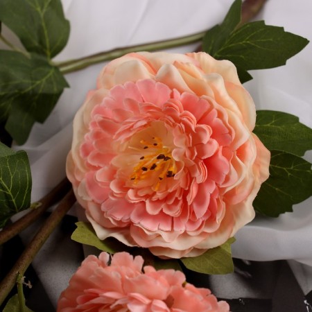 Artificial flowers "Eustoma Rosanna" 70 cm, pink-1