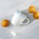 Porcelain mug Magistro "Paveti", 350 ml, blue color