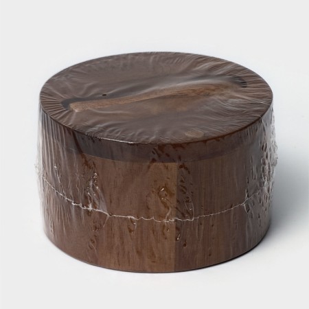 Bank for spices with a spoon, 10 × 6 cm, acacia-7