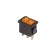 Klavima switch 250V 6A (3C) On-offf yellow with Mini backlight (RWB-206, SC-768) Rexant