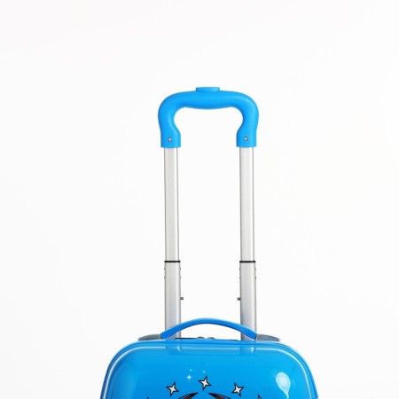 Baby suitcase 27 l (s), lightning department, blue color-4