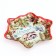 New Year. Glass plate "Winter Tale", 19.5 cm