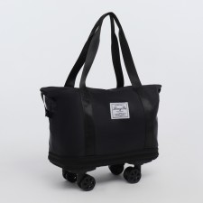 Bag Dor Rk Kol, 40*21*33/48/63, departure for Meln, with led, n/pocket, holding d/suit, black