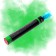Color smoke green, 0.8 inch, opt, medium intensity, 60 seconds