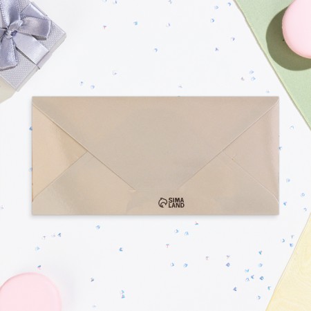 Money envelope "Happy Wedding Day!" Rings, 16.5x8 cm-2