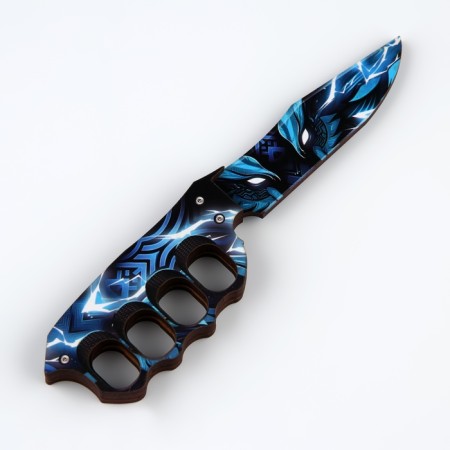 Souvenir wooden knife-coat "Wolf", 18 cm-3