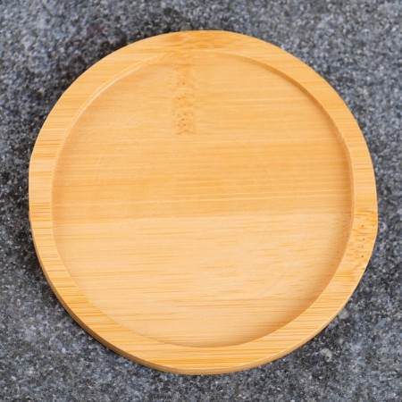 Wooden pallet for a flower pot 9cm-1