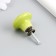 Handle for the casket ceramics, metal "flower" pistachio 3.4x3.4x3.4 cm