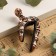 Kapodastast for guitar Music Life Skull, bronze