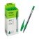 Ballic Human Handle "Orbit 150", node 0.7 mm, green rod, transparent body with a rubber holder