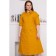 Dress shirt female Prima Linea, size 48, color orange color